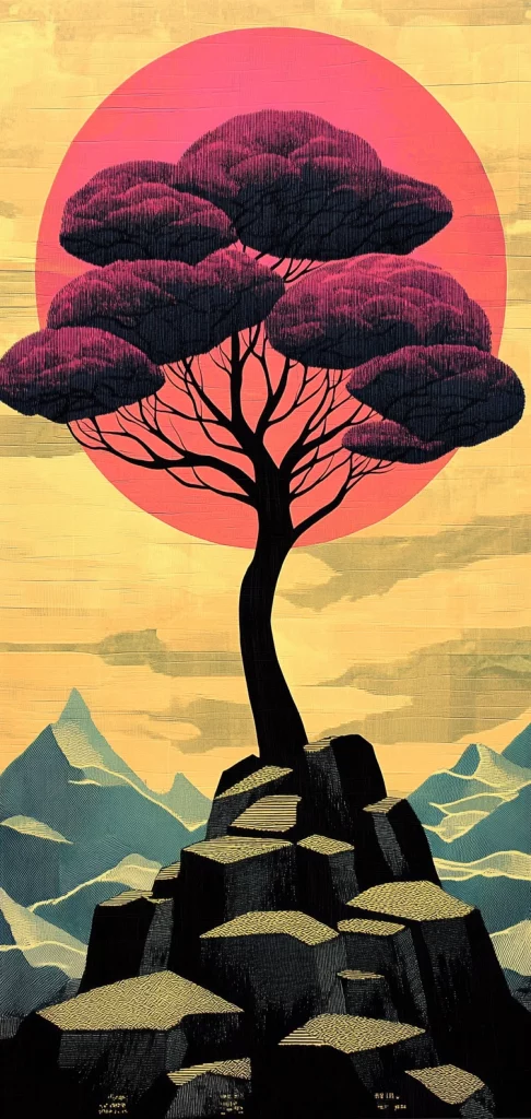 Contrasting Pastel Heatwave - Illustration