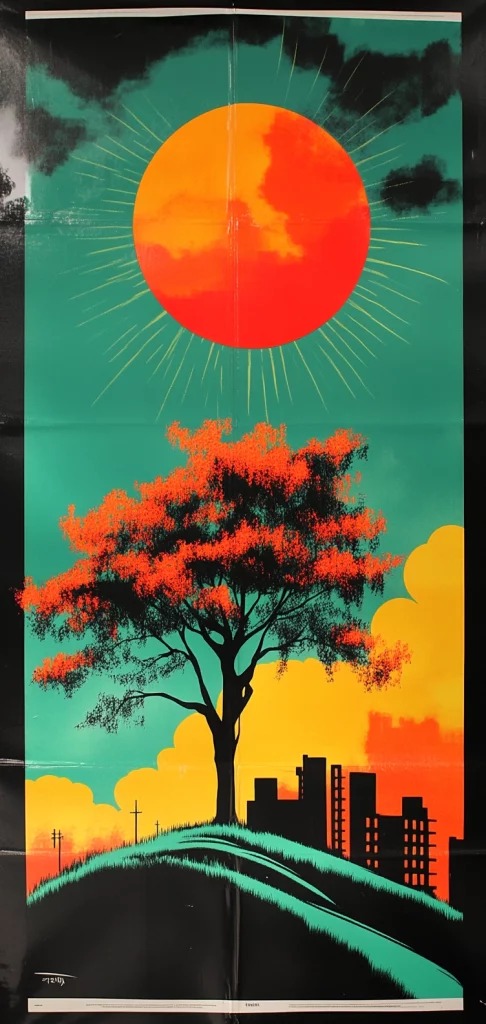 Vivid Urban Neon Contrast - High Contrast