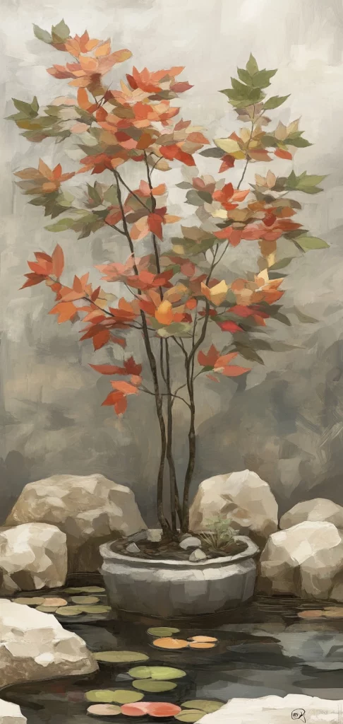 Autumnal Misty Hues - Realism