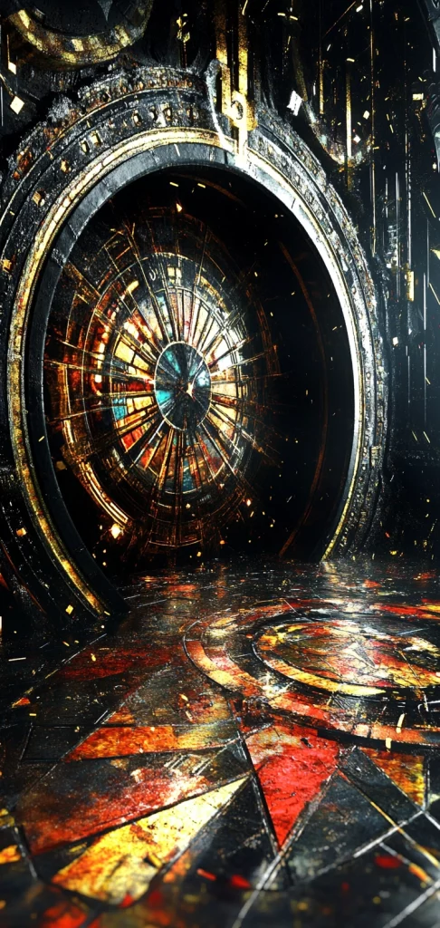 Vibrant Dark Contrast - Tech