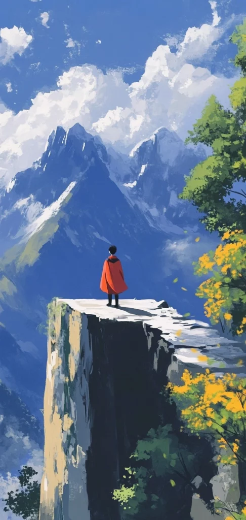 Vibrant Coastal Views - Digital Art