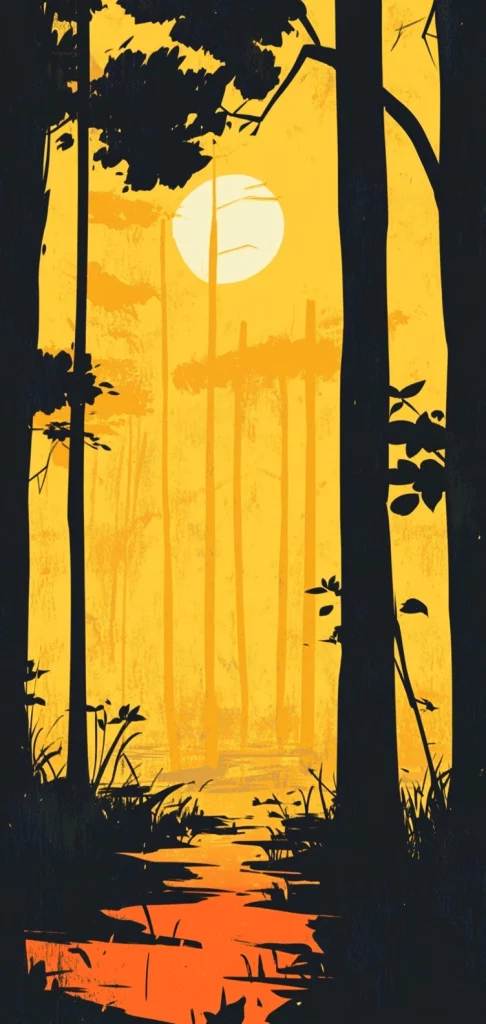 Vibrant Shadowed Contrast - Pop Art