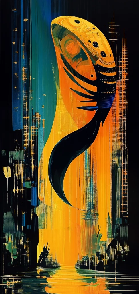 Vibrant Gradient Illumination - Illustration