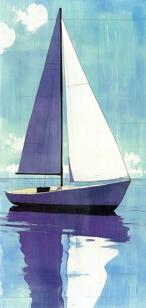 Blue Purple Gradient Effect - Modernism