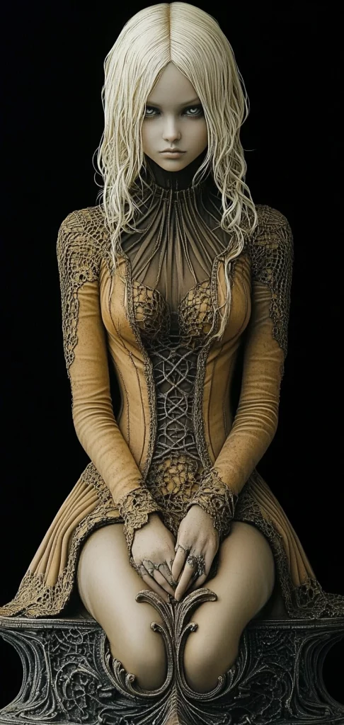 Intricate Gothic Textured Lighting - Texture Expression