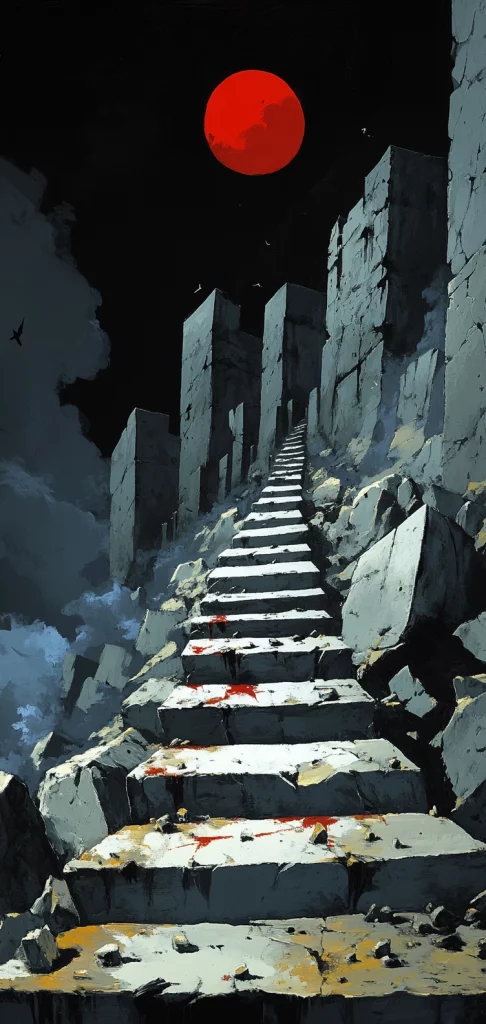 Bold Contrasts and Dramatic Landscape - Surrealism