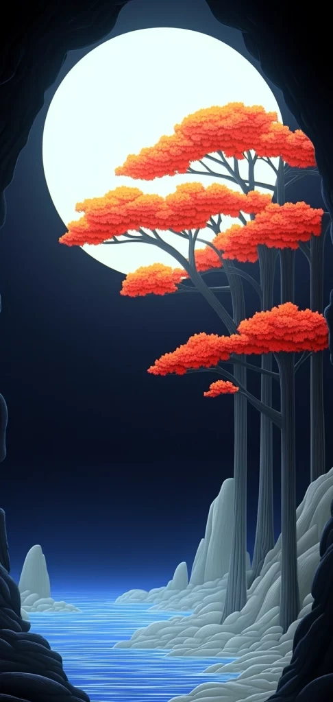 Cool Tones and Bold Lighting - Lighting Effect