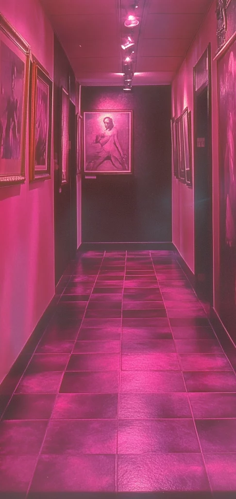 Intense Pink Lighting - Photography