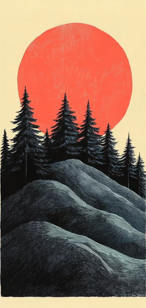 High Contrast Natural Forms - High Contrast