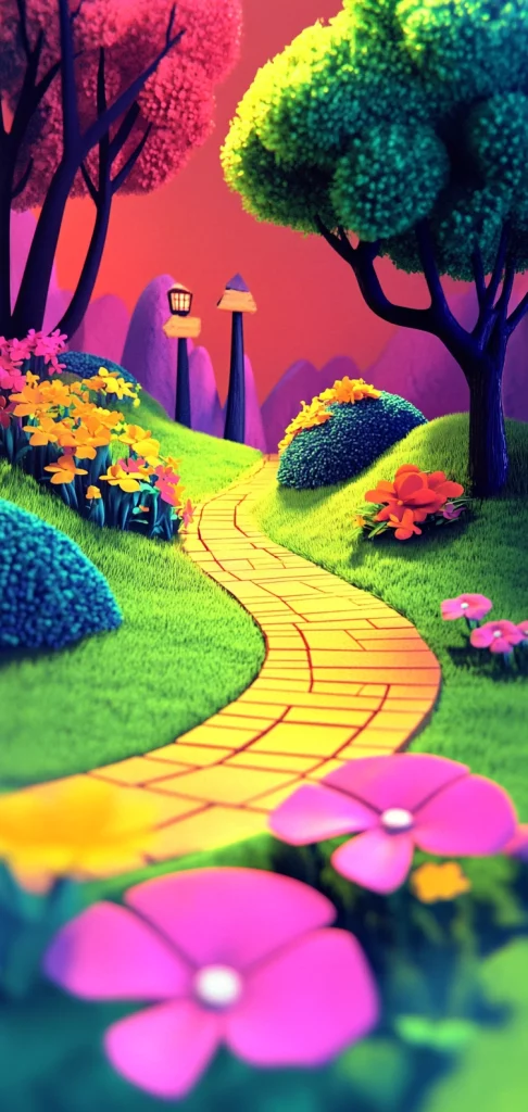 Vivid Gradient Environments - Illustration