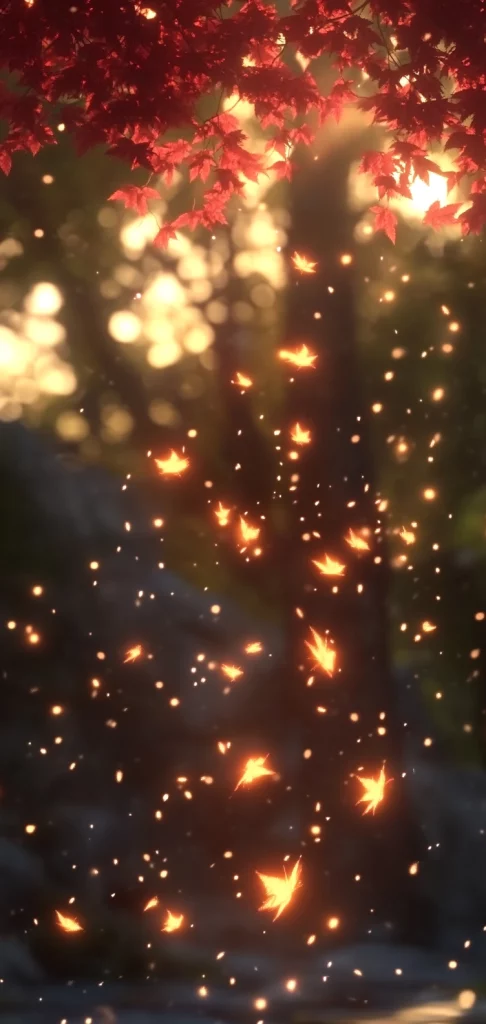 Luminescent Autumn Glow - Warm Tone