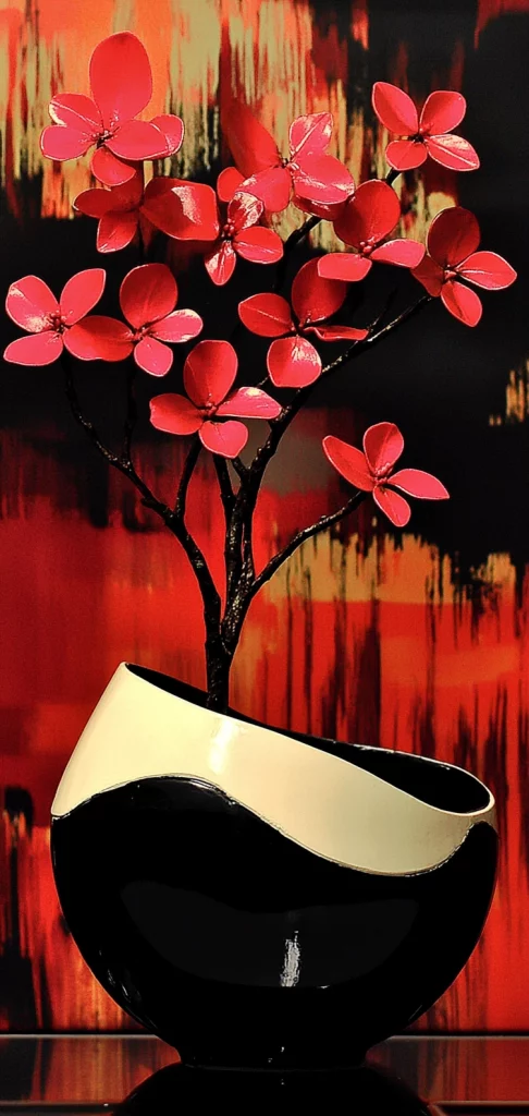 Red Dominant High Contrast Lighting - Pop Art