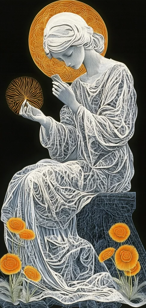 Luminescent Winter Dreamscape - Eastern Traditional