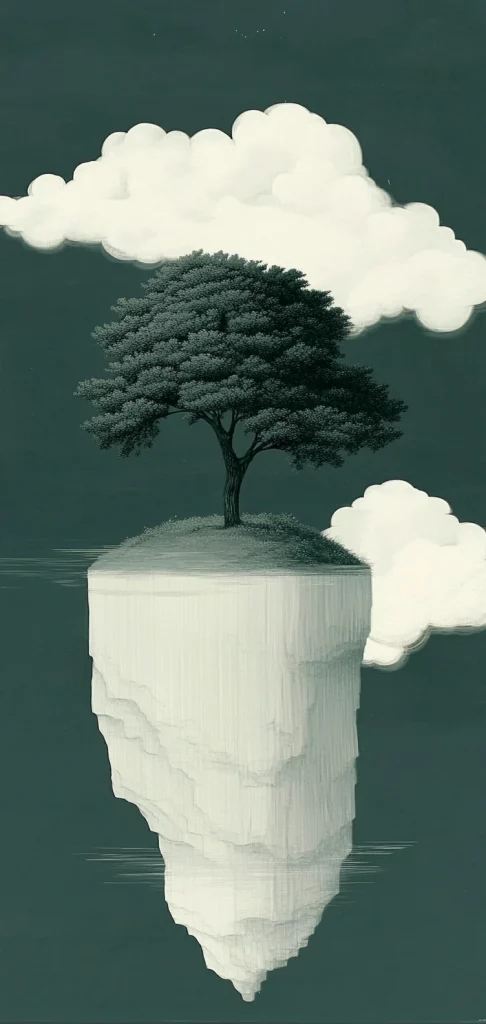 Muted Botanical Harmony - Eastern Traditional