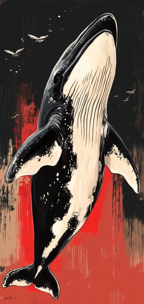 Red Black Contrast - Illustration