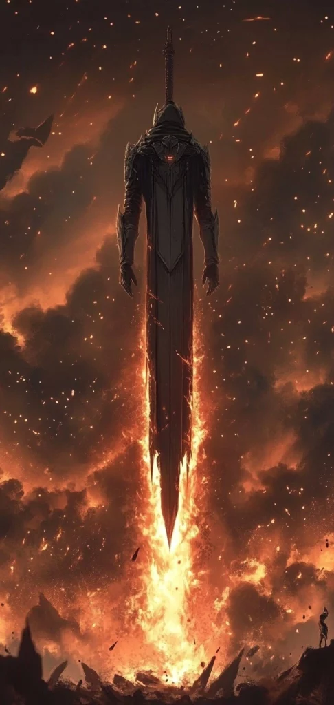 Dark Mystical Lighting - Illustration