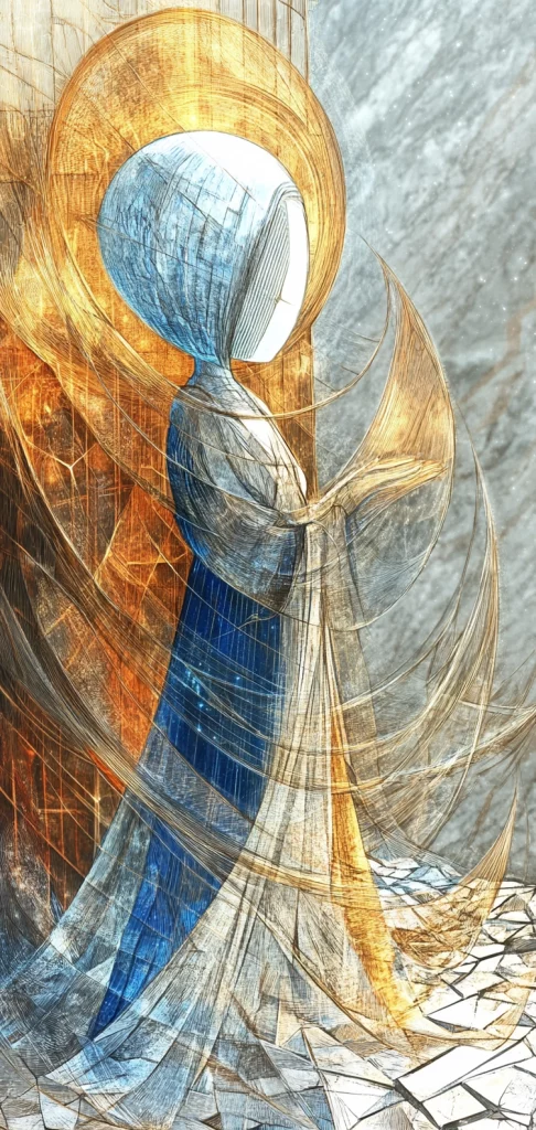 Textured Lighting Abstraction - Eastern Traditional