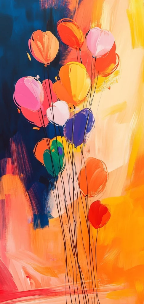 Vivid Abstract Landscapes - Abstract Art