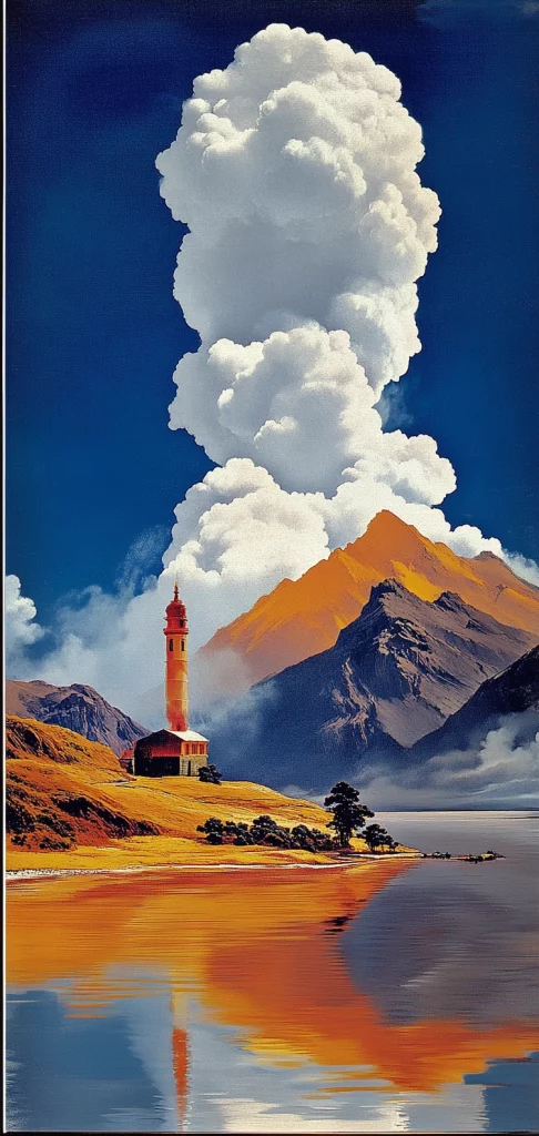 Vivid Sunset Palette - Illustration