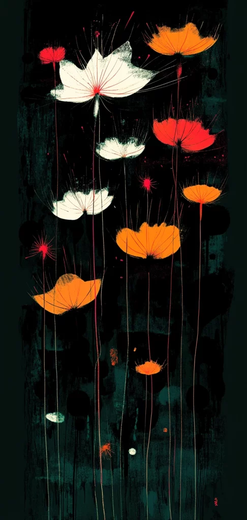 Vivid Contrasts and Silhouettes - Modernism