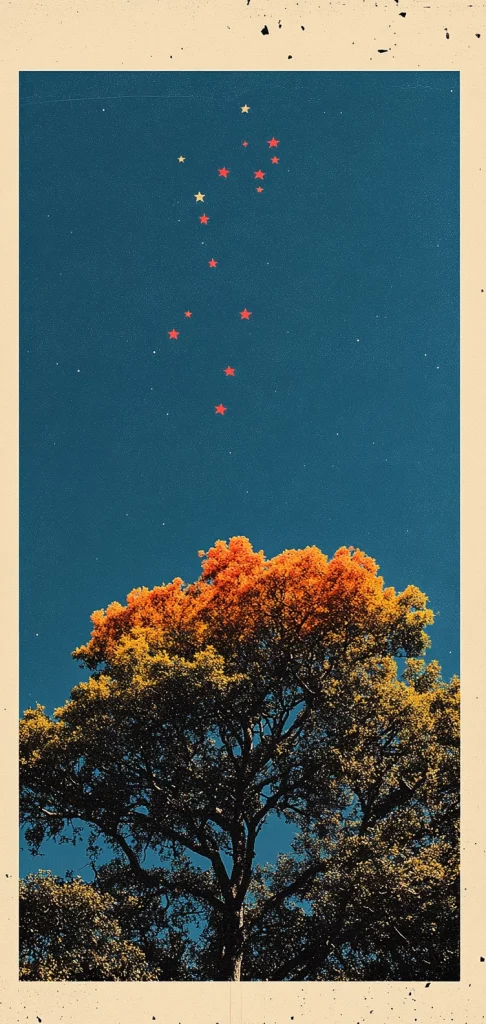 Vivid Tones with High Contrast - Illustration