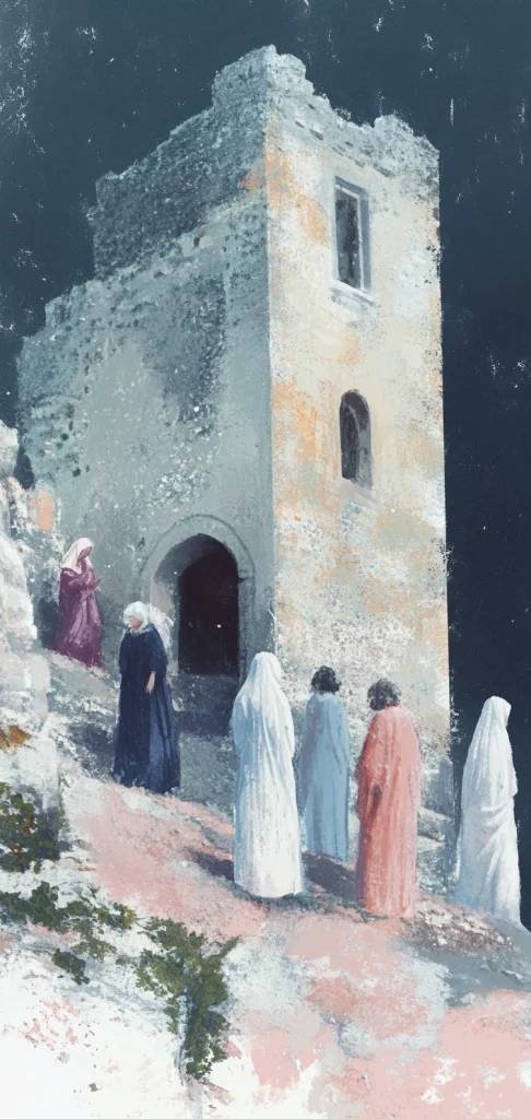 Moonlit Dreamscape in Pastel - Surrealism