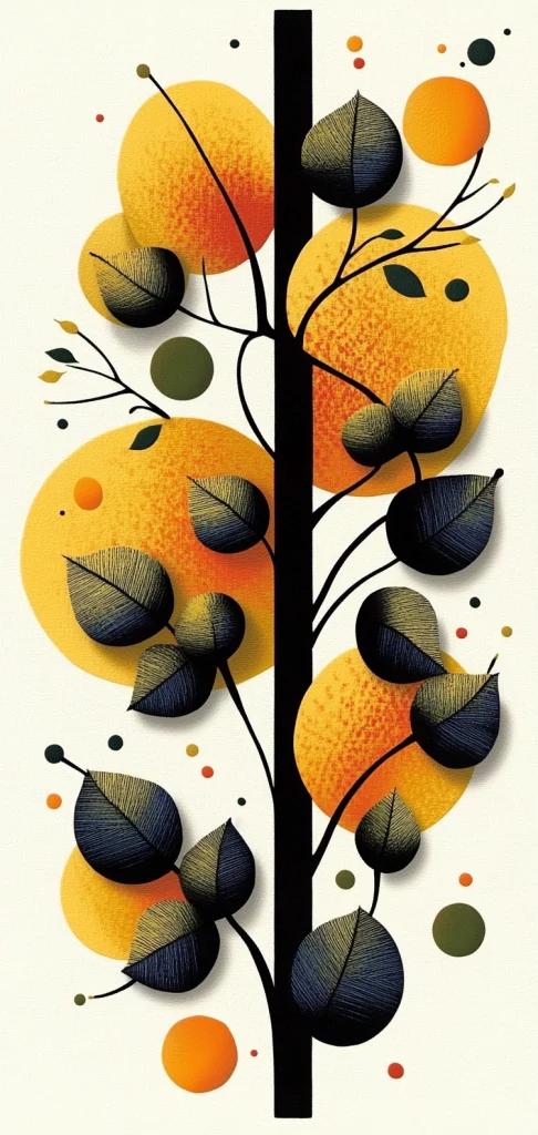 Geometric Gradient Montage - Abstract Art