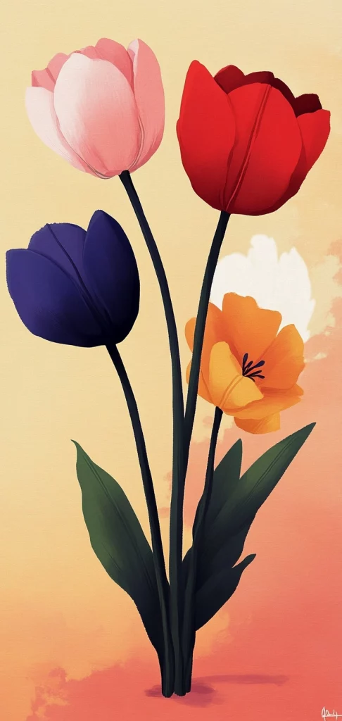 Colorful Flat Illustration - Flat Design