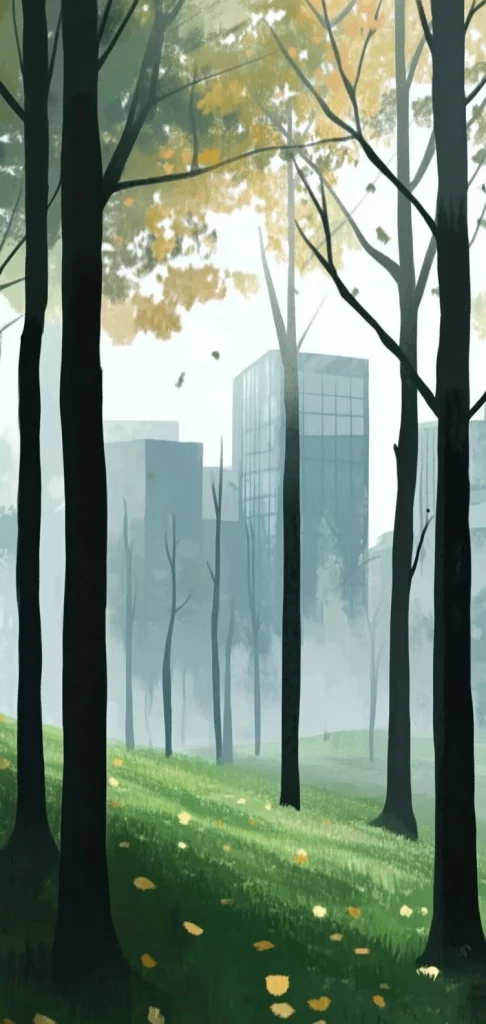 Monochrome Light Patterns - High Contrast