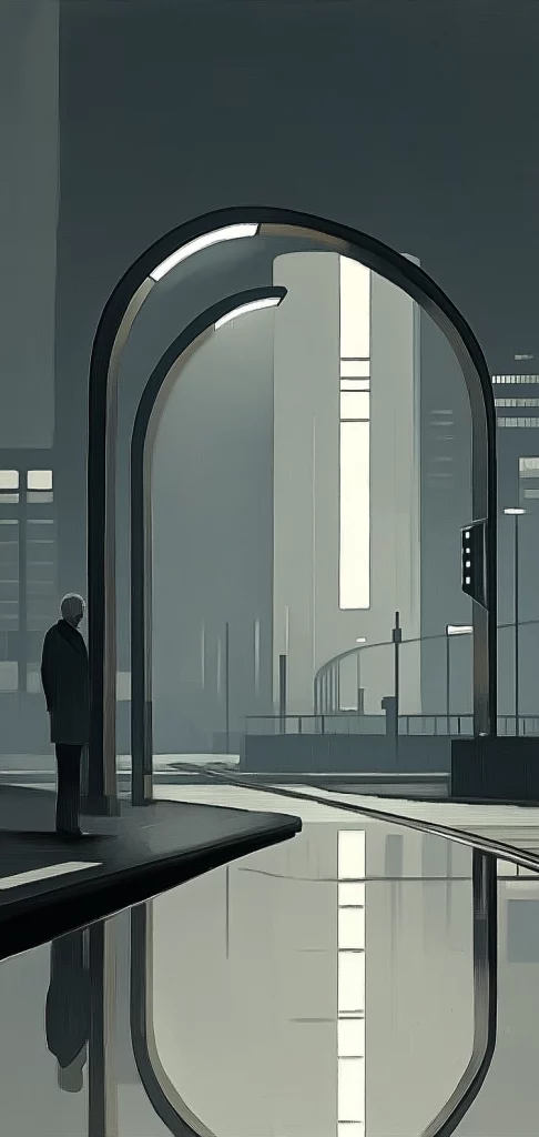 Stylized Fragmented Reflections - Urban