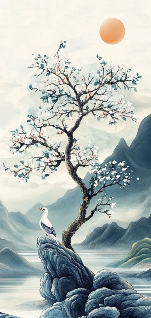 Cool Tone Mountain Scenery - Landscape