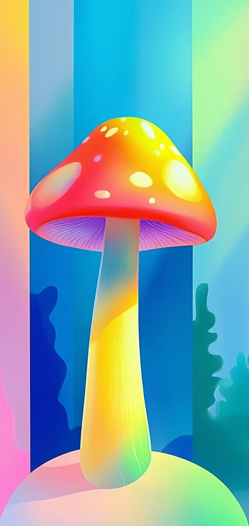 Vivid Gradient Fantasy - Modernism