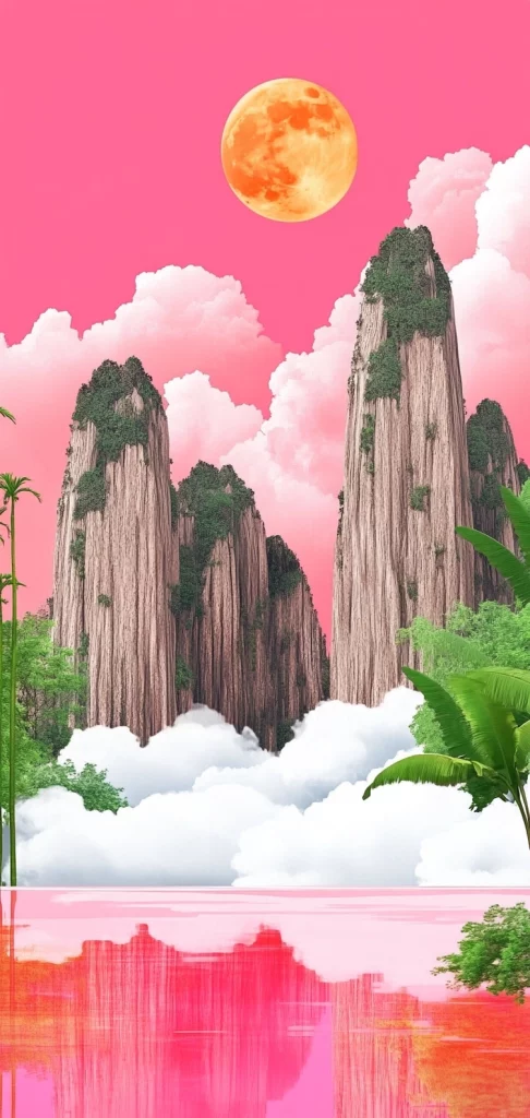 Vivid Chromatic Fusion - Surrealism