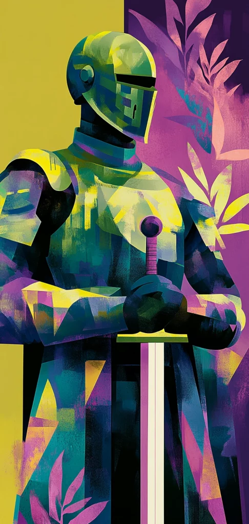 Vivid Geometric Multicolor - Abstract Art