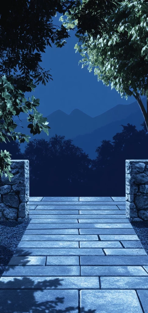 Cool Blue Lighting Effects - Natural