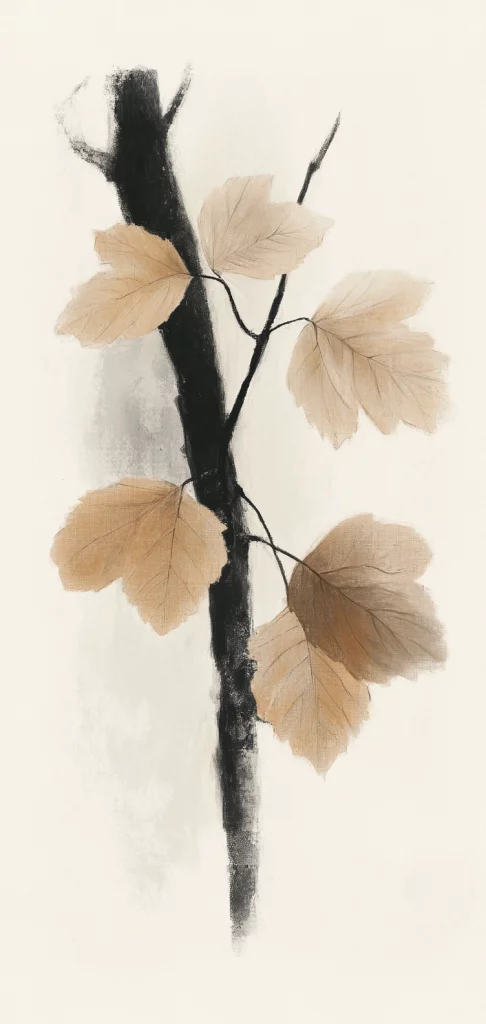 Sepia Toned Ink Impressions - Sepia Tone