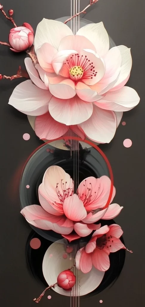 Pastel Gradient Fantasy - Eastern Traditional