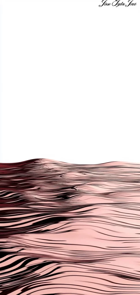 Sepia Ink and Soft Linework - Ink Painting