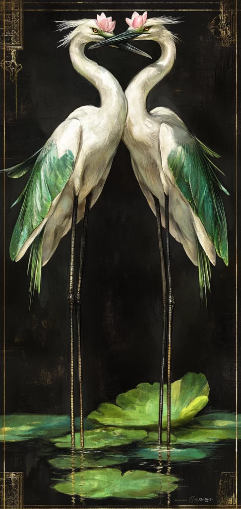 Emerald Light Contrast - Modernism