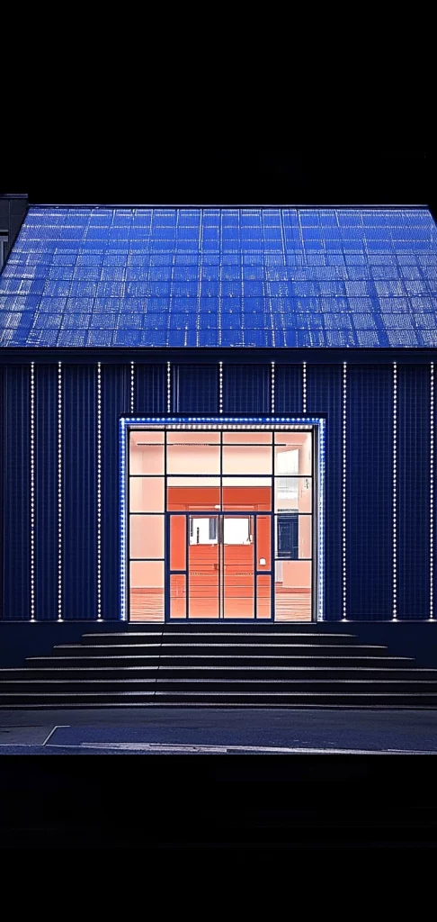 Vivid Dark Blue Lighting - Surrealism