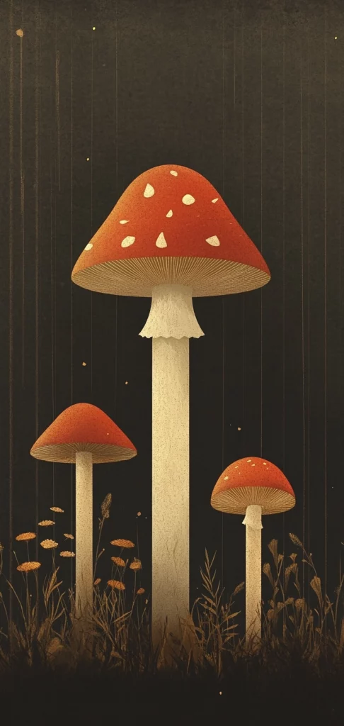 Muted Earth Tone Dreamscape - Illustration