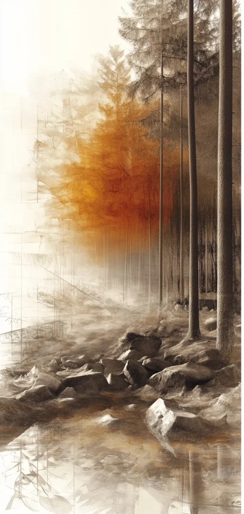 Amber Diffused Gradients - Watercolor