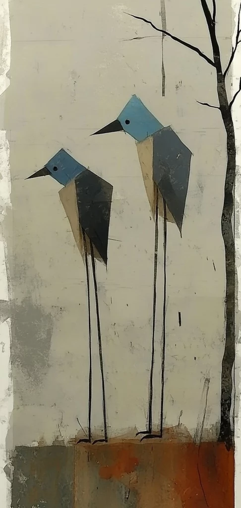 Minimalist Earth Tone Contrast - High Contrast