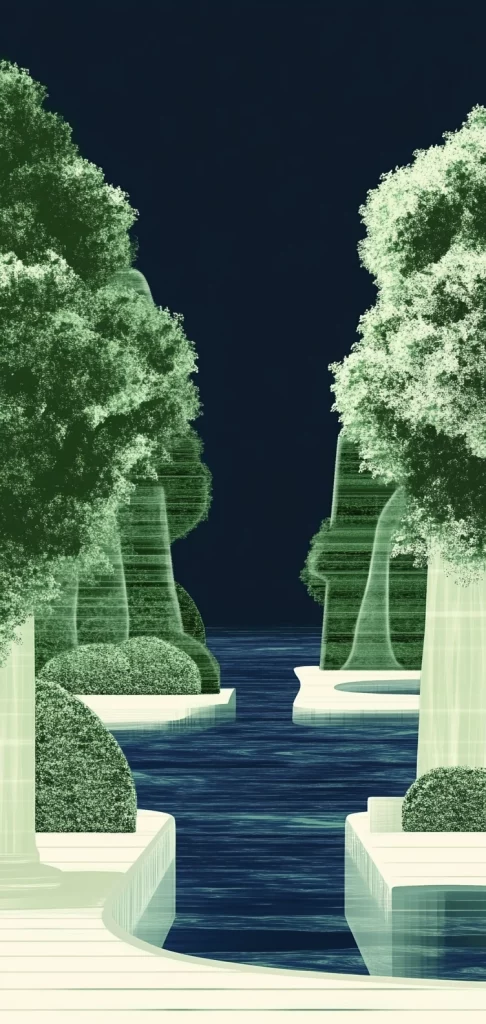 Nature-Inspired Digital Landscapes - Nature