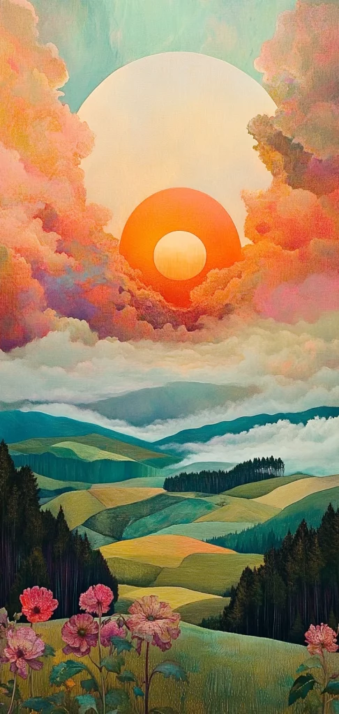 Vivid Warm Tone Blend - Warm Tone