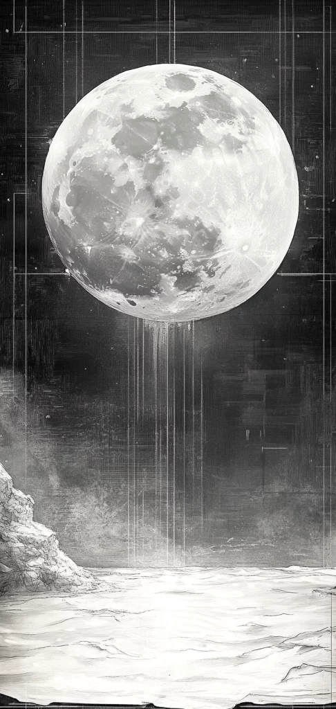 Monochrome Celestial Imagery - Realism