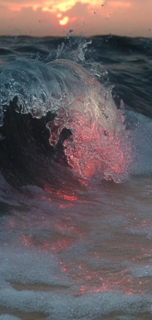 Iridescent Gothic with Prismatic Night Glow Gothic Midjourney style sref code