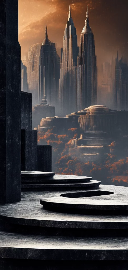 Dark Urban Futuristic Contrast - Futurism