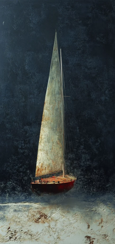 Textured Dark Surfaces with Rusty Hues - High Contrast