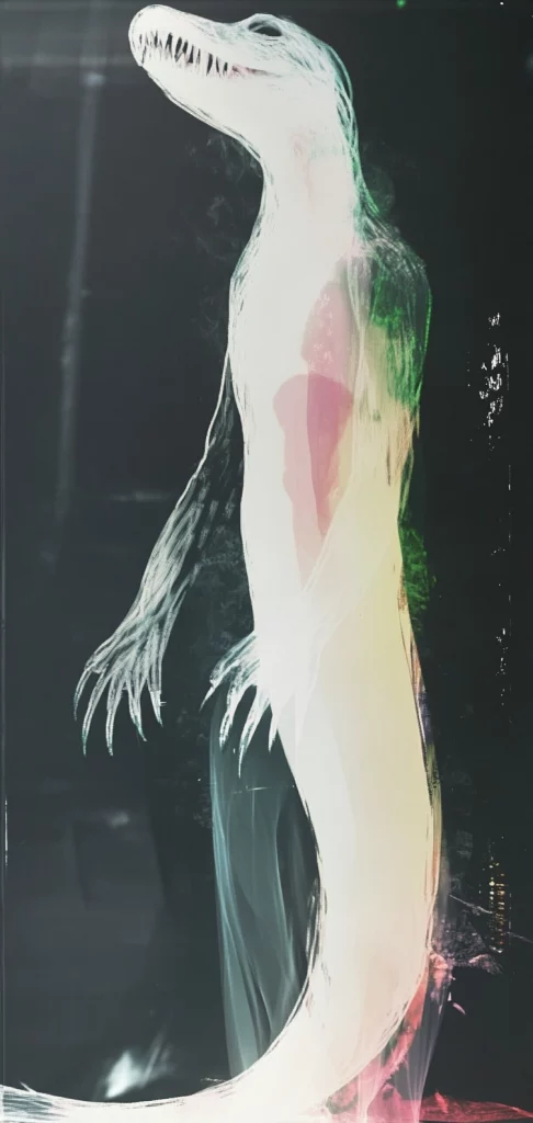 Ethereal Glow with Dark Contrasts - Modernism